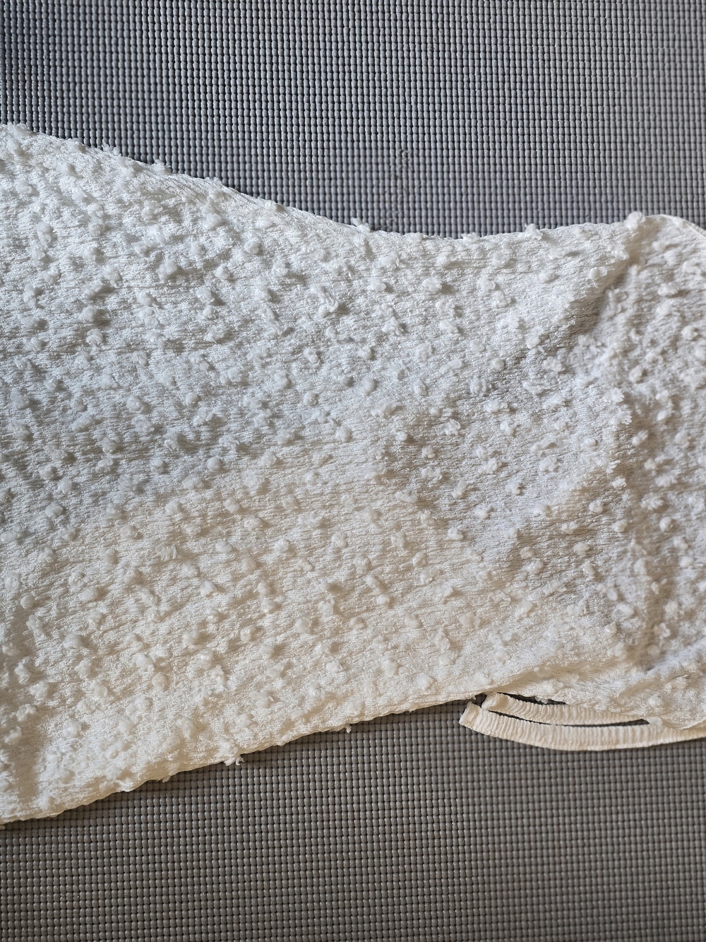 Textured Ivory Women’s Dress